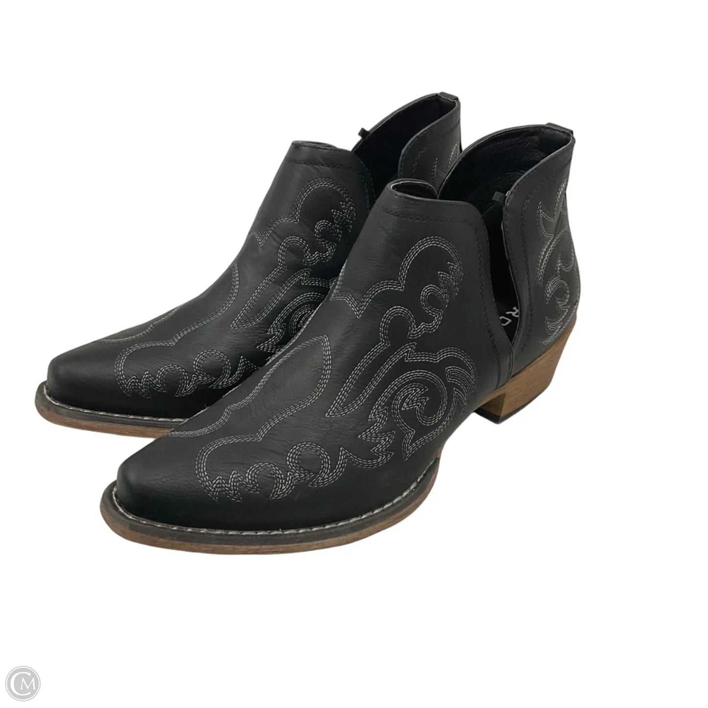 Boots Western By Roper In Black, Size: 11