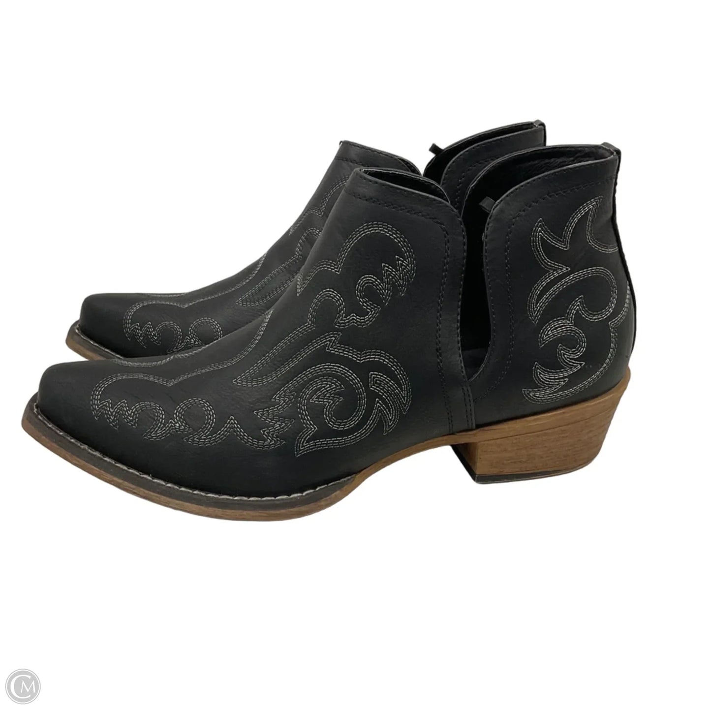 Boots Western By Roper In Black, Size: 11