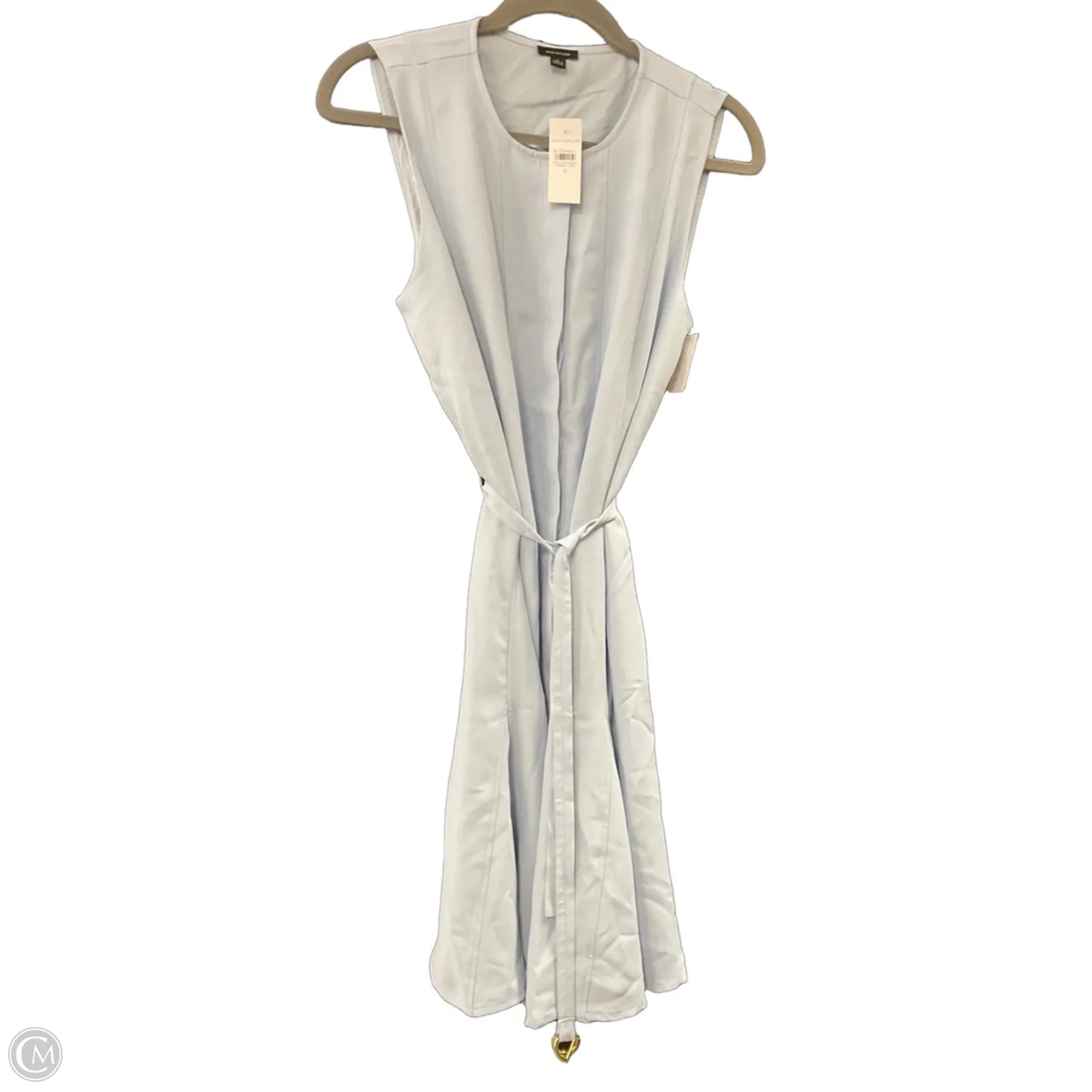 Dress Casual Midi By Ann Taylor In Blue, Size: 8