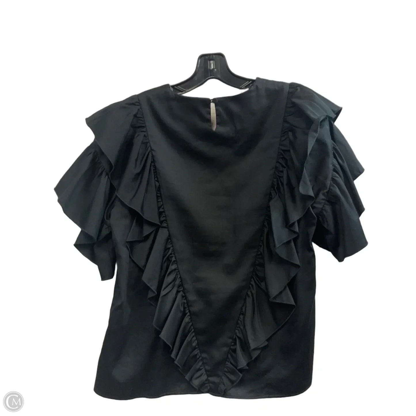 Top Short Sleeve By LES COYOTES DE PARIS In Black, Size: S