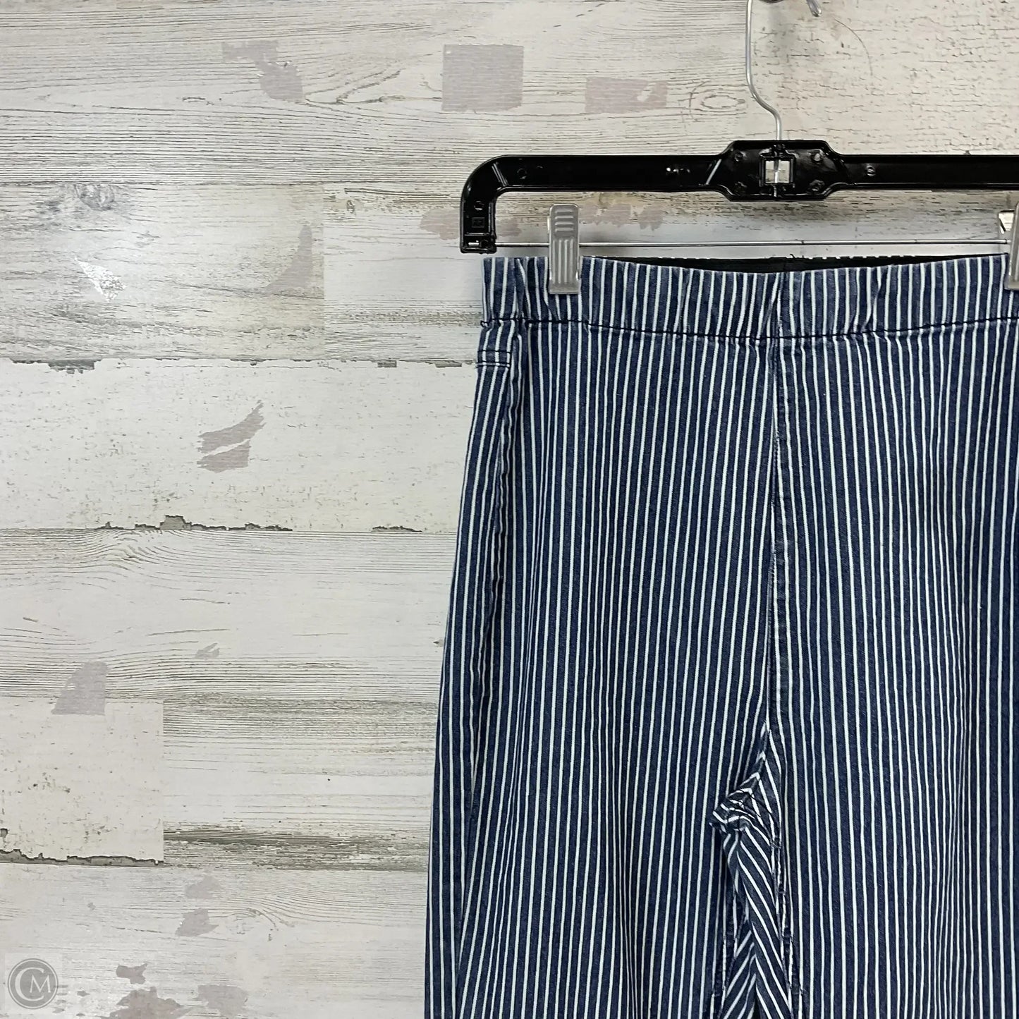 Pants Wide Leg By Altard State In Blue Denim, Size: L