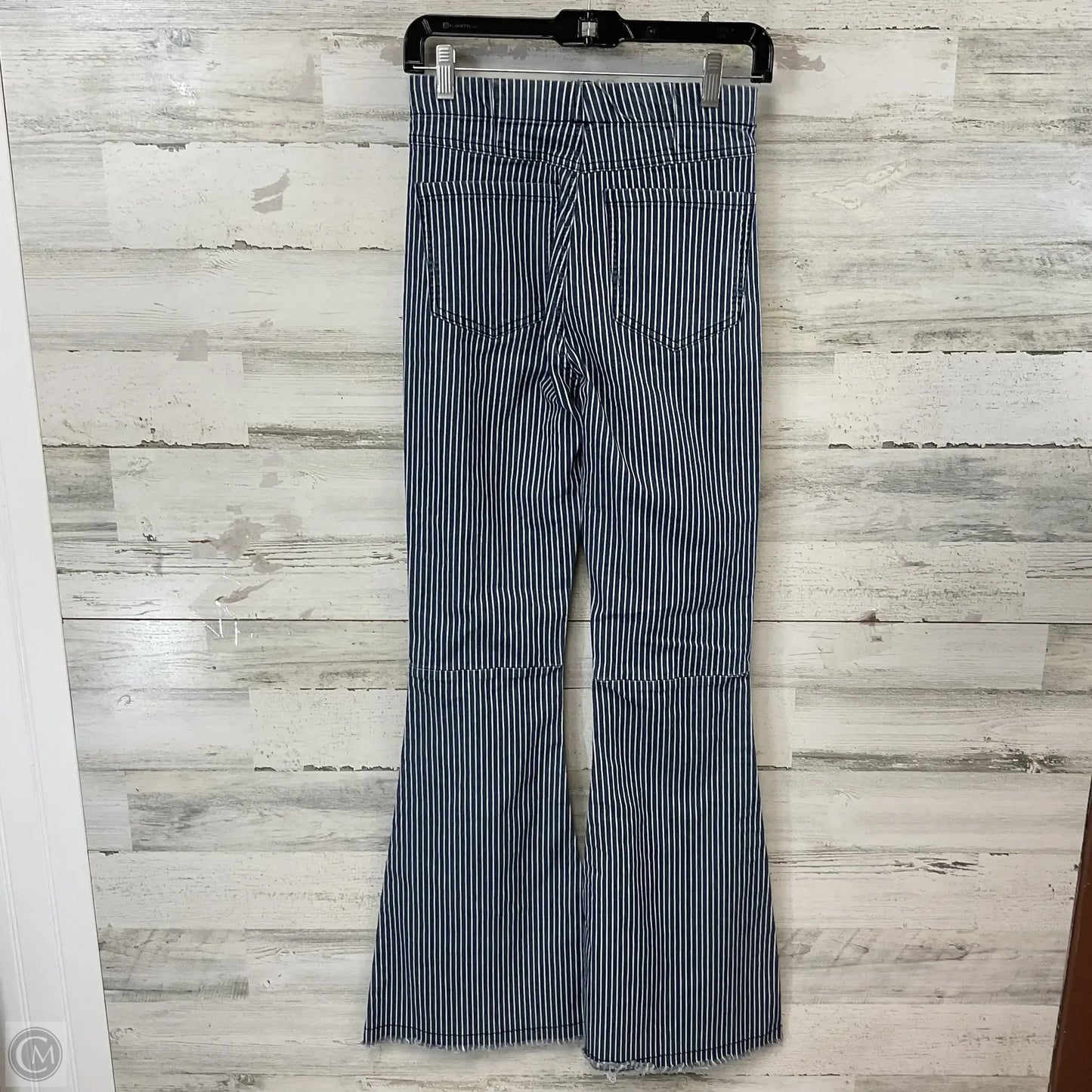 Pants Wide Leg By Altard State In Blue Denim, Size: L