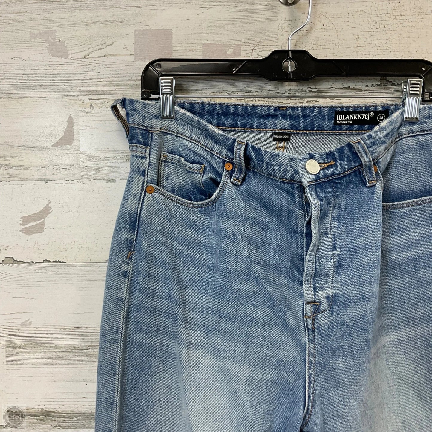 Jeans Cropped By Blanknyc In Blue Denim, Size: 6