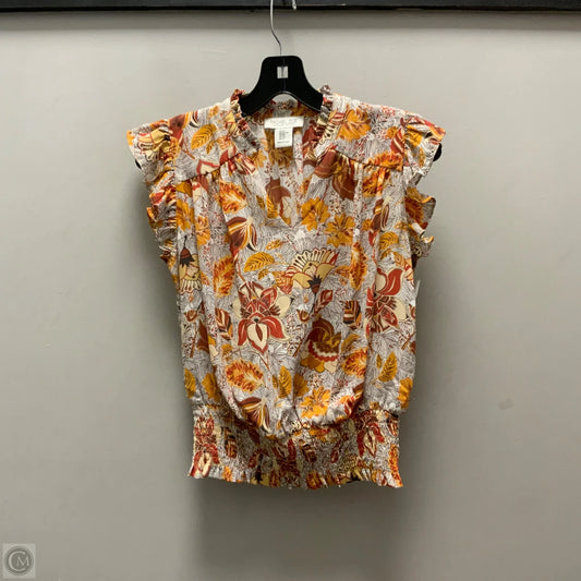 Top Short Sleeve By Rachel Zoe In Brown, Size: Xs