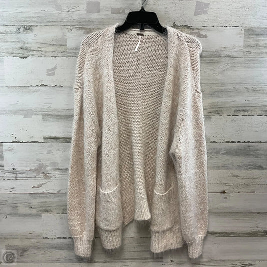Sweater Cardigan By Free People In Cream, Size: Xs