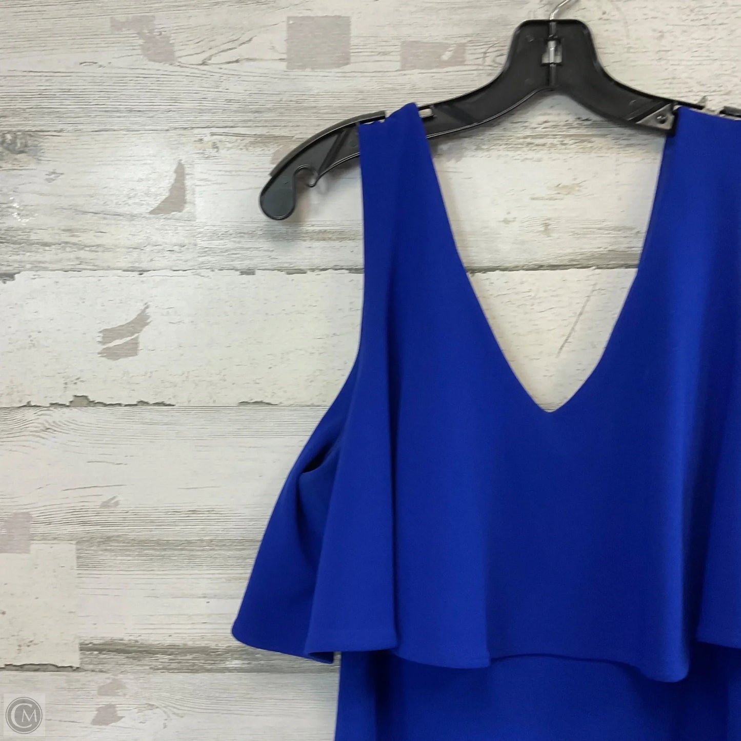 Dress Party Short By Badgley Mischka In Blue, Size: L