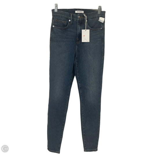 Jeans Skinny By Good American In Blue Denim, Size: 4