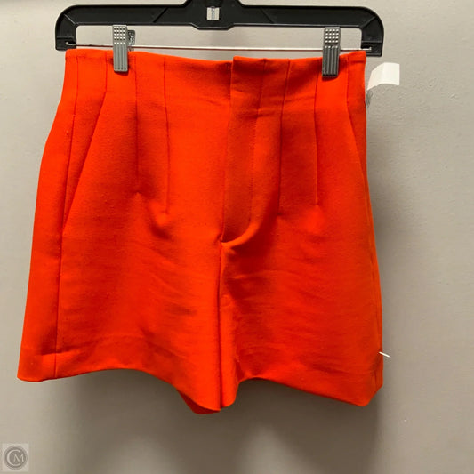 Shorts By Zara In Orange, Size: Xs