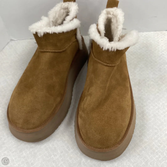 Boots Ankle Flats By Koolaburra By Ugg In Brown, Size: 9