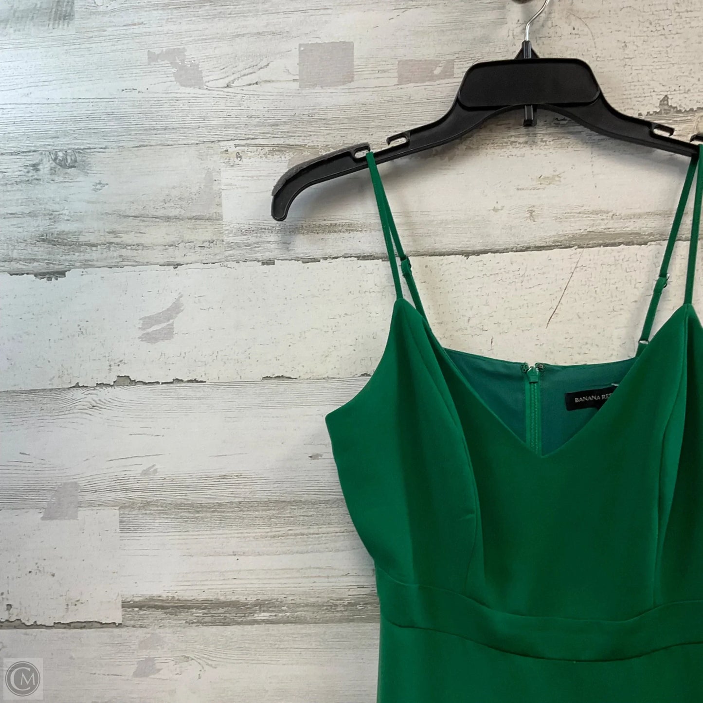 Dress Casual Midi By Banana Republic In Green, Size: Xs