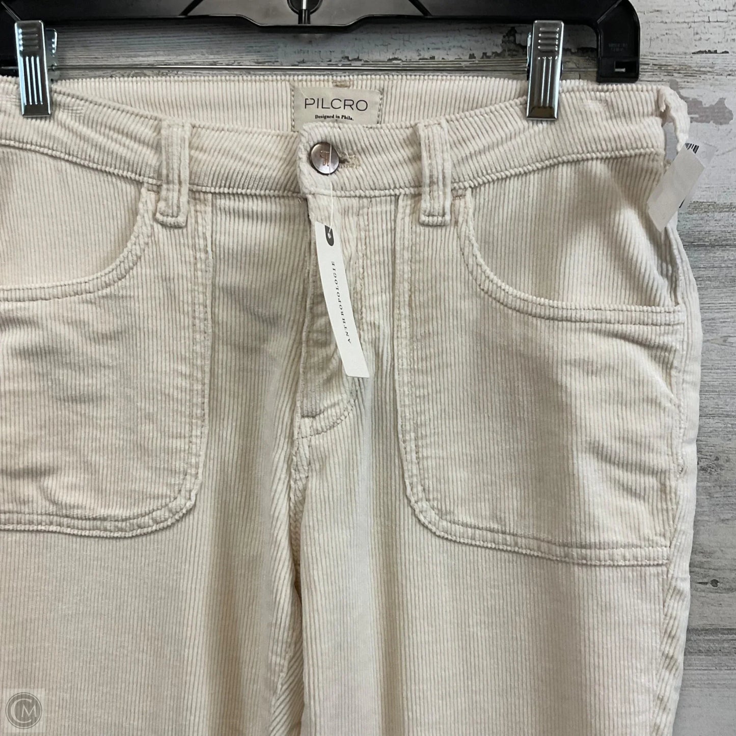 Pants Corduroy By Pilcro In Cream, Size: 4