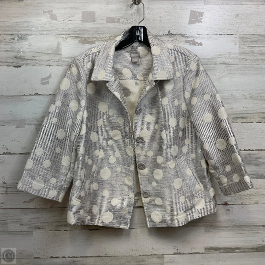Jacket Other By Chicos In Cream, Size: L