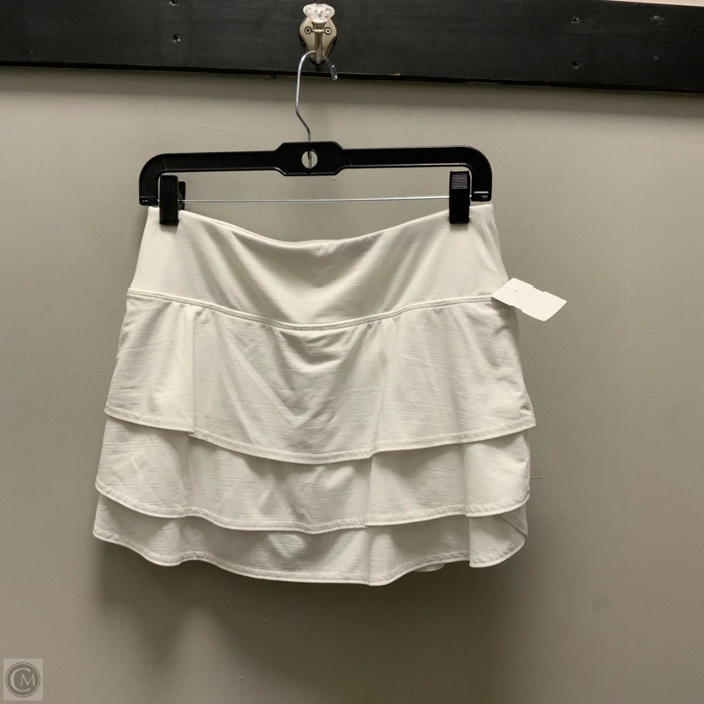 Athletic Skort By Athleta In White, Size: S