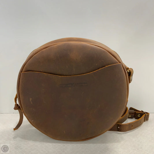 Crossbody Leather By PORTLAND LEATHER, Size: Medium