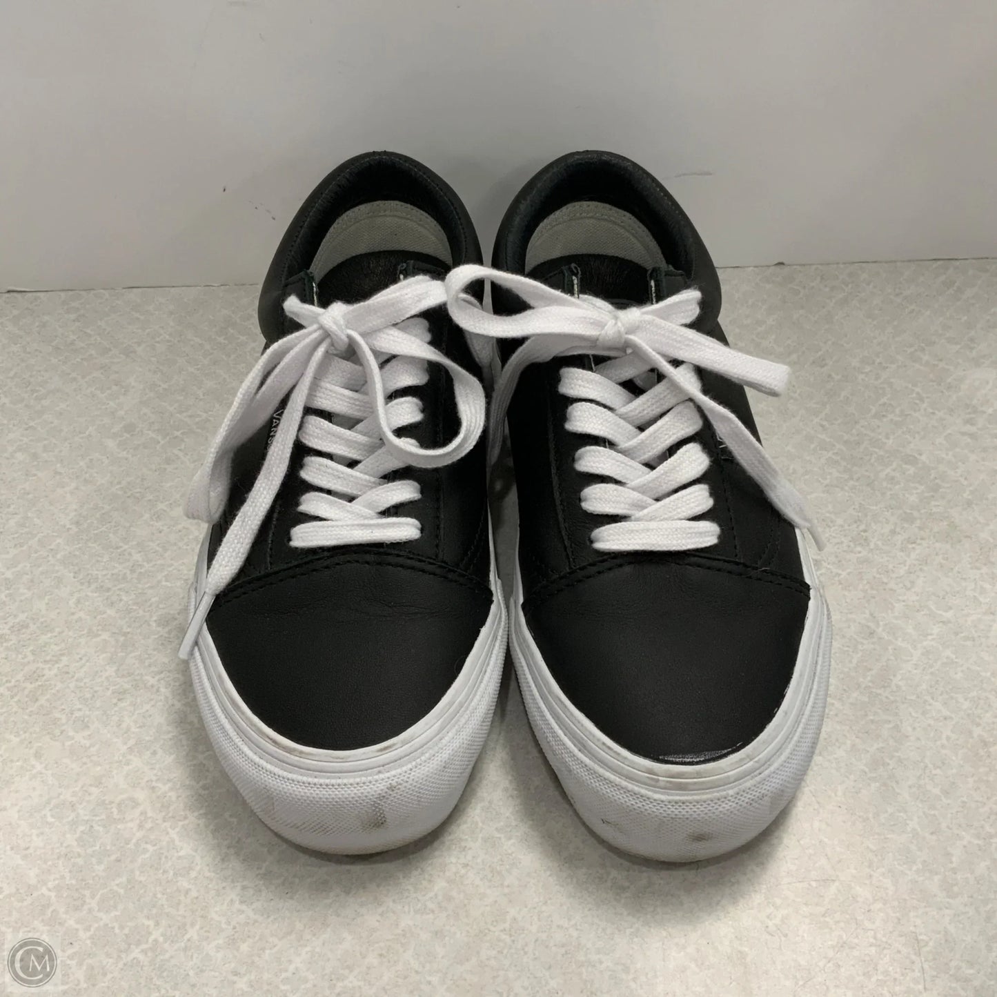 Shoes Sneakers By Vans In Black, Size: 6.5