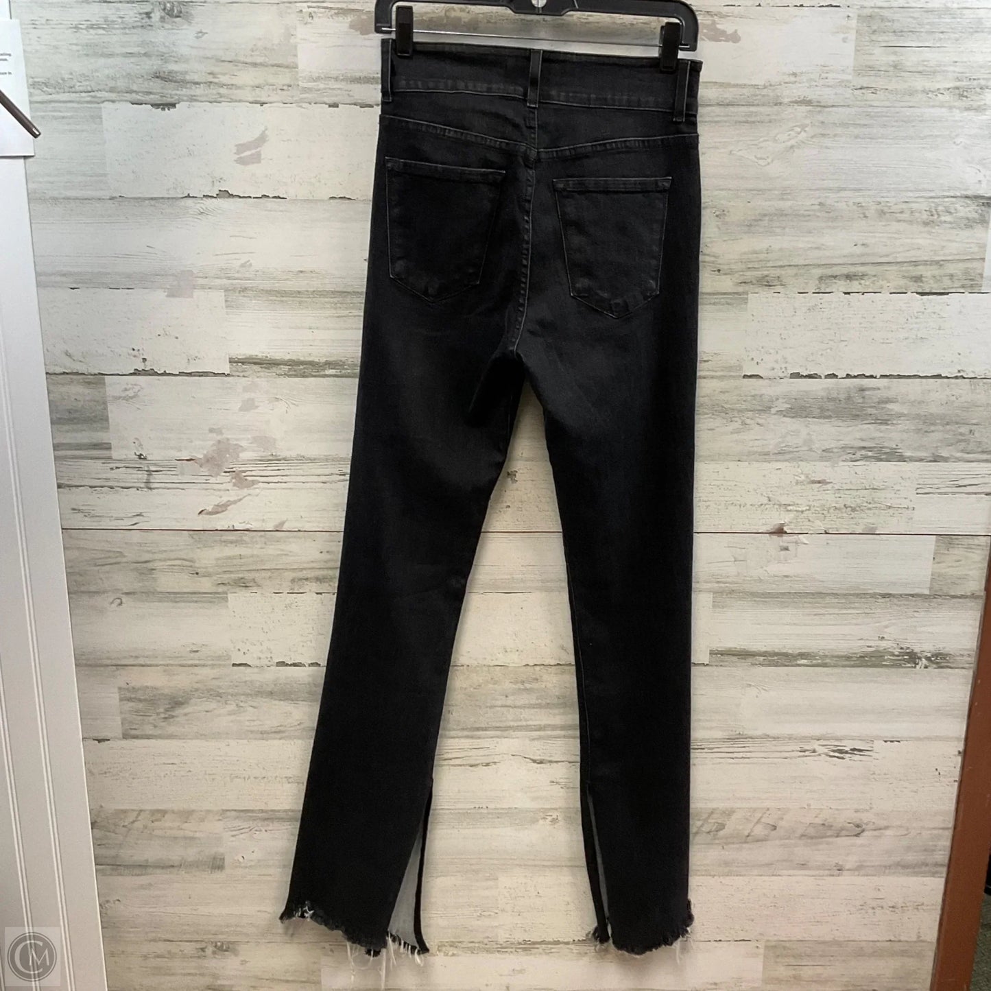 Jeans Straight By Flying Monkey In Black Denim, Size: 8