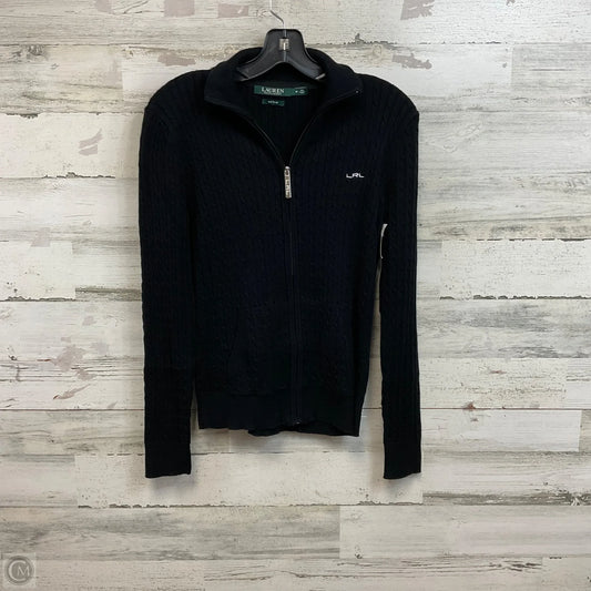 Sweater By Lauren By Ralph Lauren In Black, Size: M
