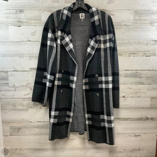 Sweater Cardigan By Anne Klein In Black, Size: 3x