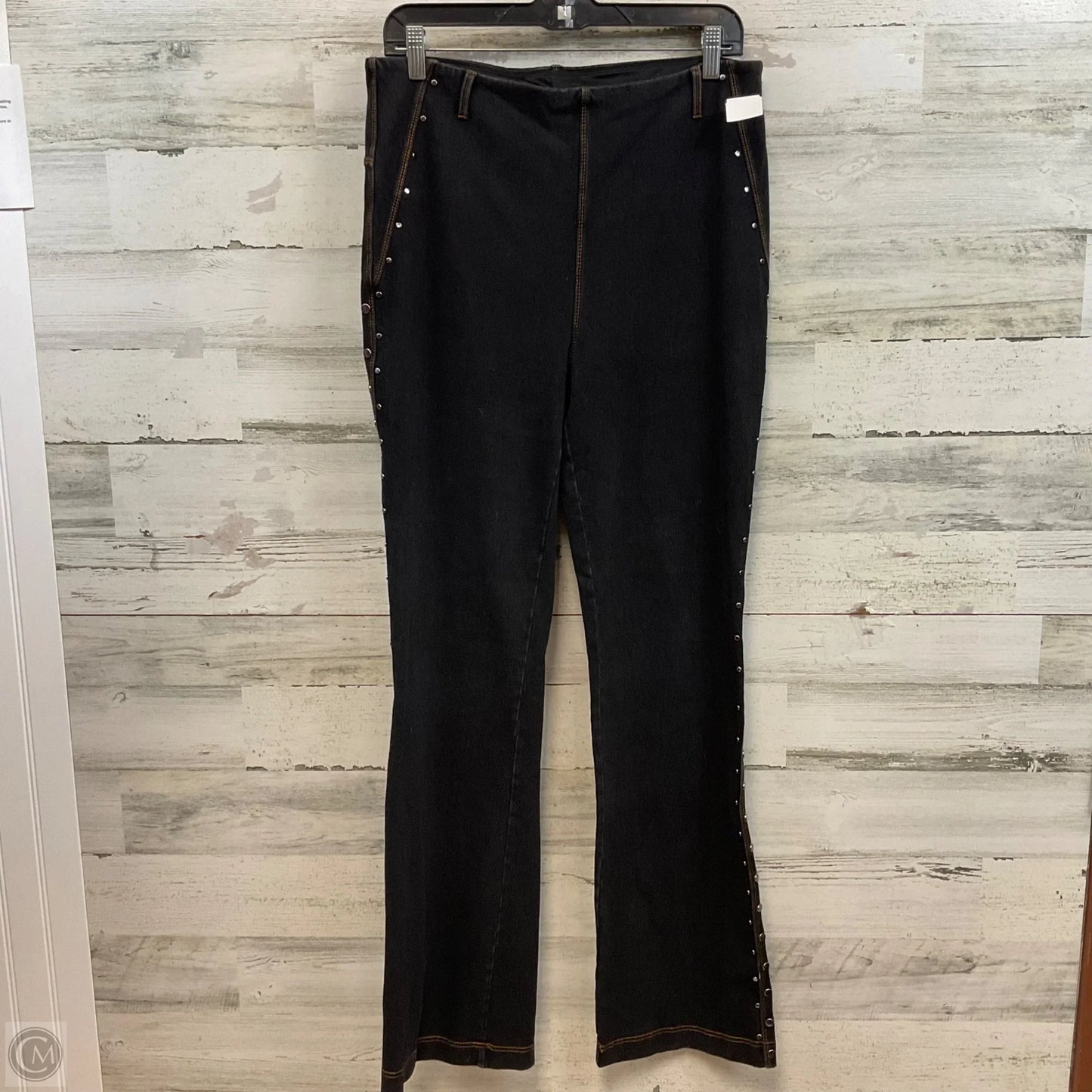 Jeans Boot Cut By Lysse In Black, Size: Xl