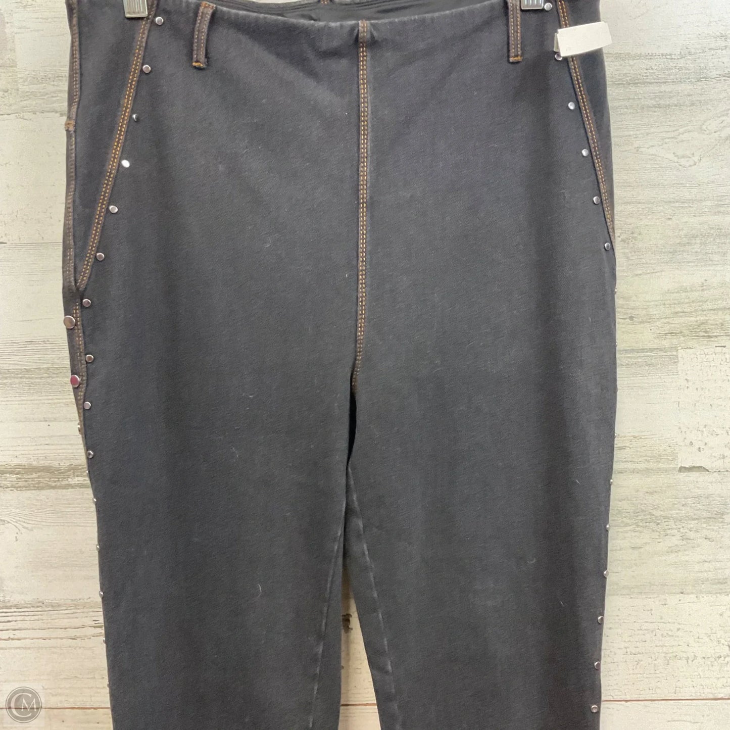 Jeans Boot Cut By Lysse In Black, Size: Xl