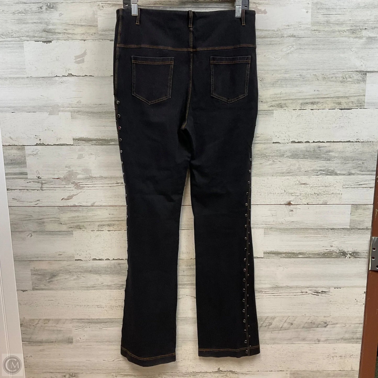 Jeans Boot Cut By Lysse In Black, Size: Xl