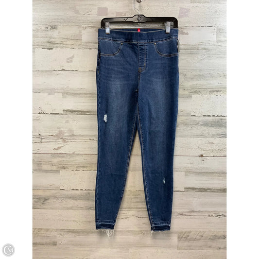 Jeans Skinny By Spanx In Blue Denim, Size: M
