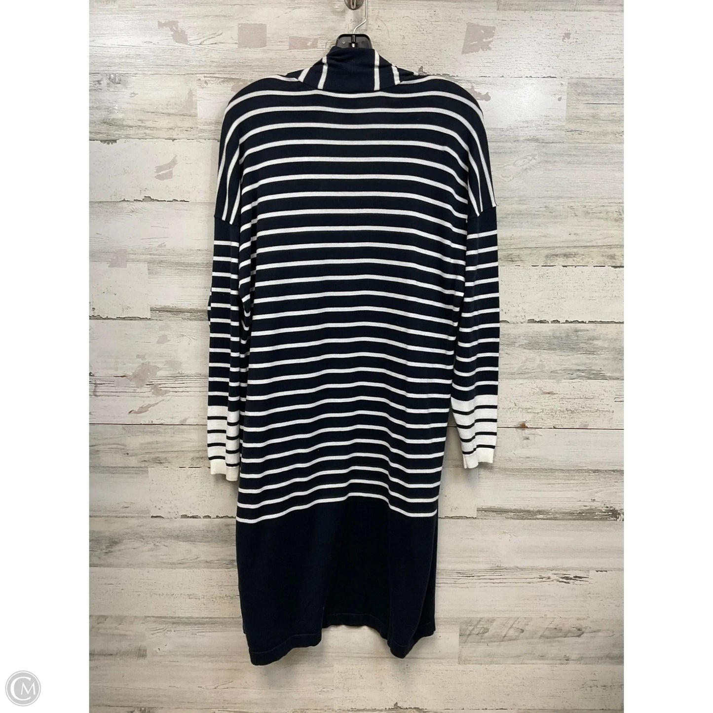 Cardigan By Cabi In Blue & White, Size: M