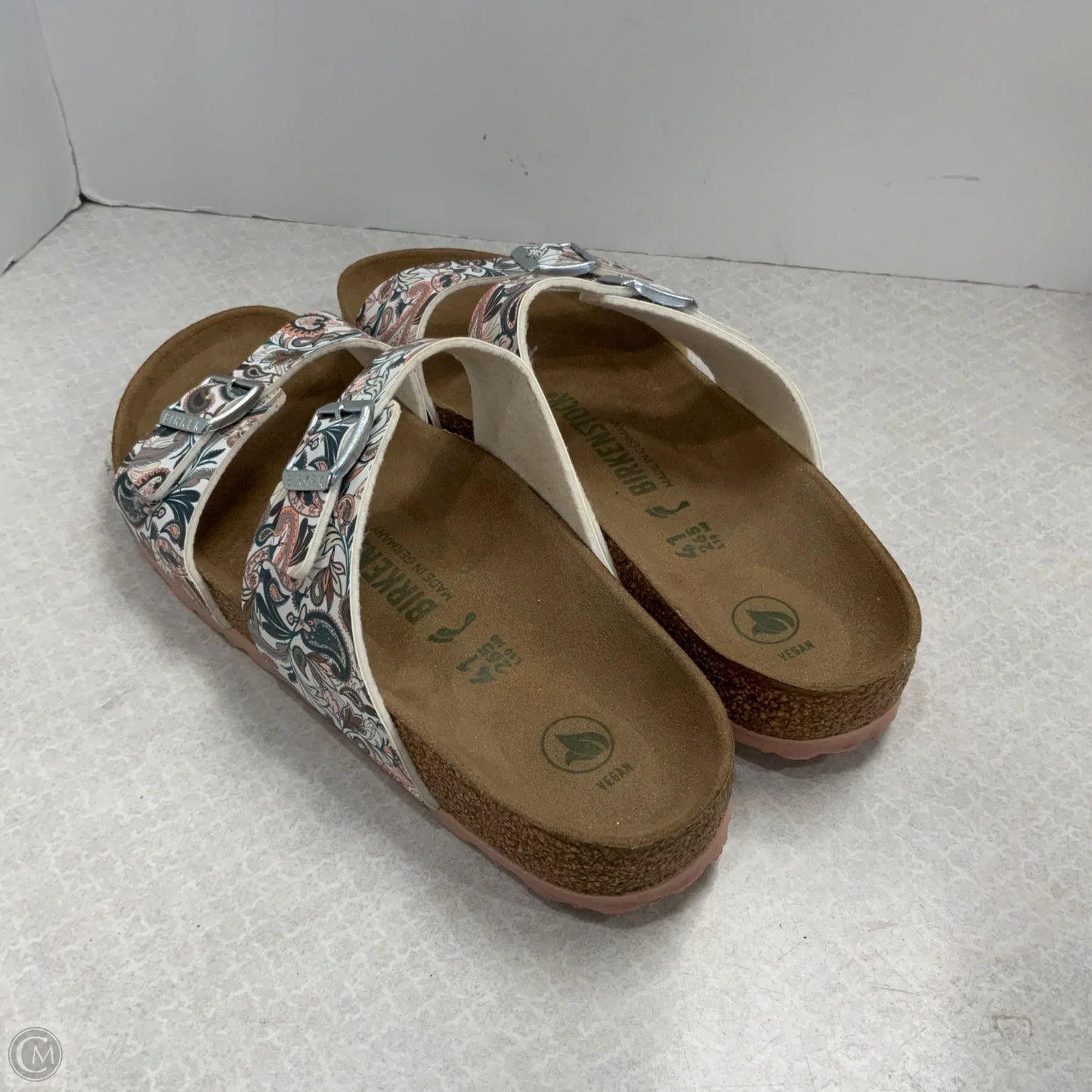 Sandals Flats By Birkenstock In Pink, Size: 10