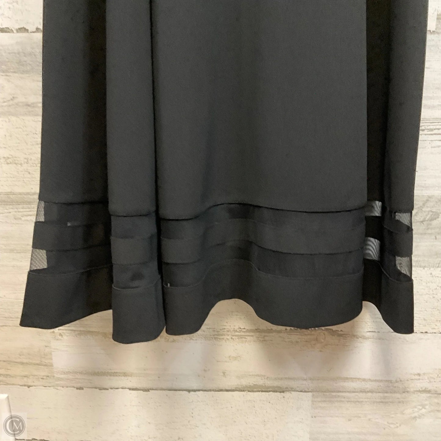 Dress Work By Calvin Klein In Black, Size: L