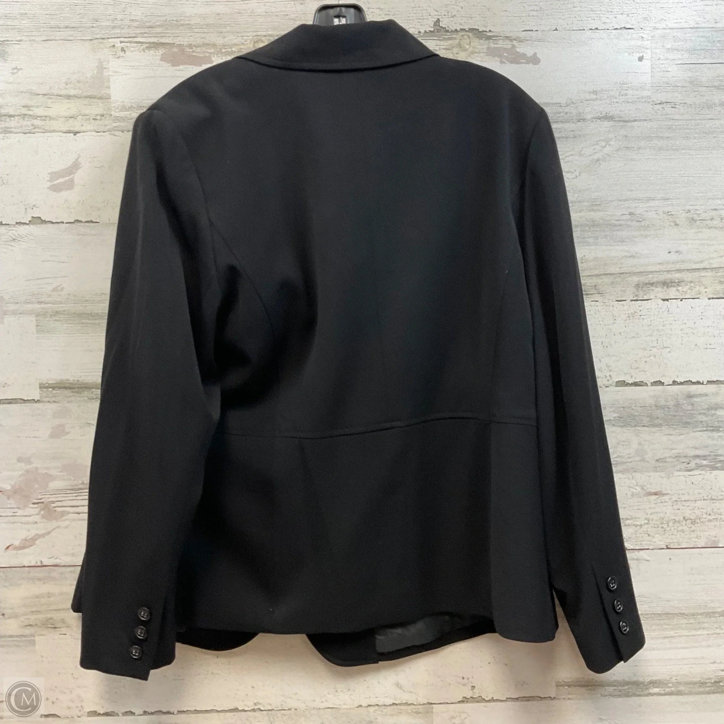 Blazer By Charter Club In Black, Size: 14