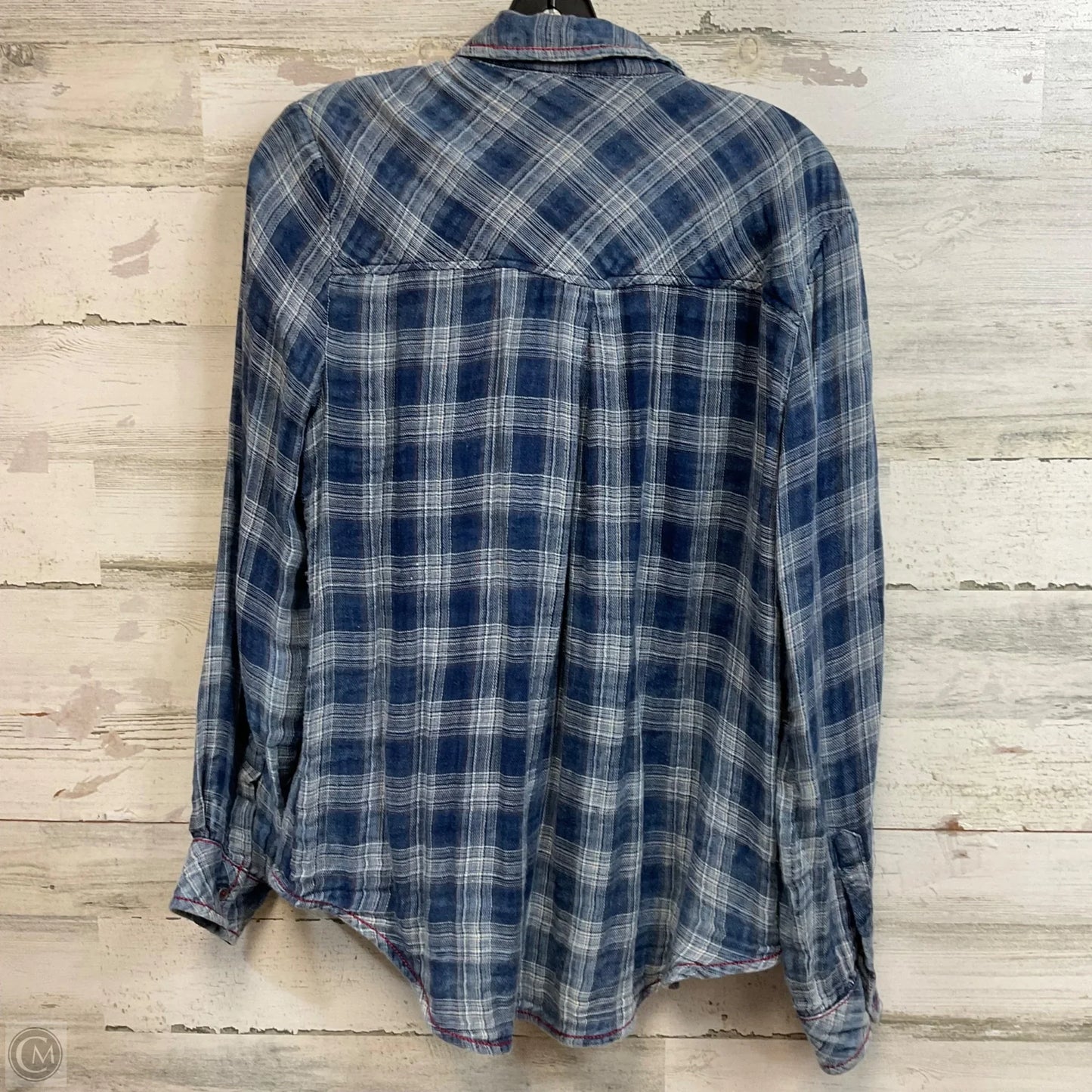 Top Long Sleeve By Sundance In Blue, Size: M