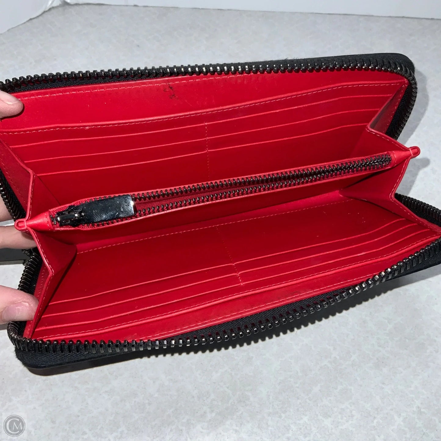 Wallet Luxury Designer By Christian Louboutin, Size: Medium