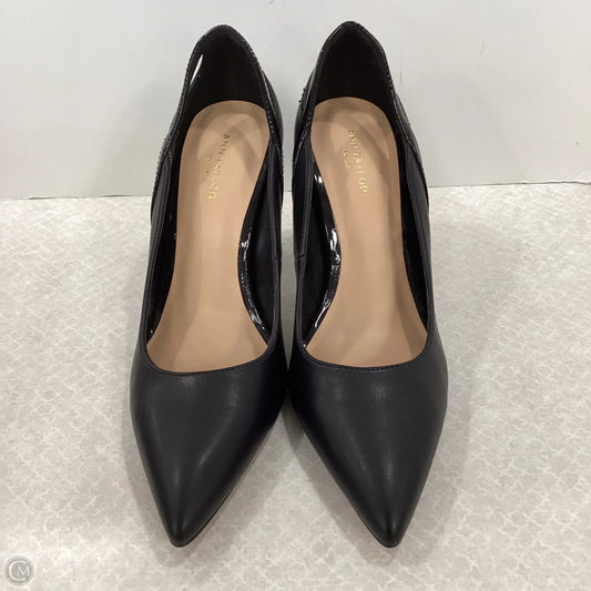 Shoes Heels Stiletto By Ann Taylor In Black, Size: 8