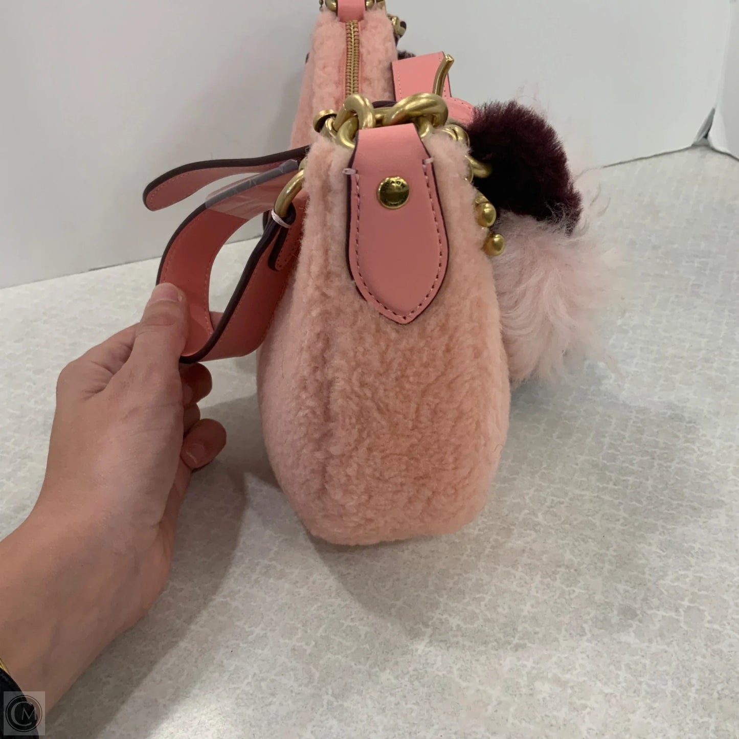 Handbag Designer By Coach, Size: Medium