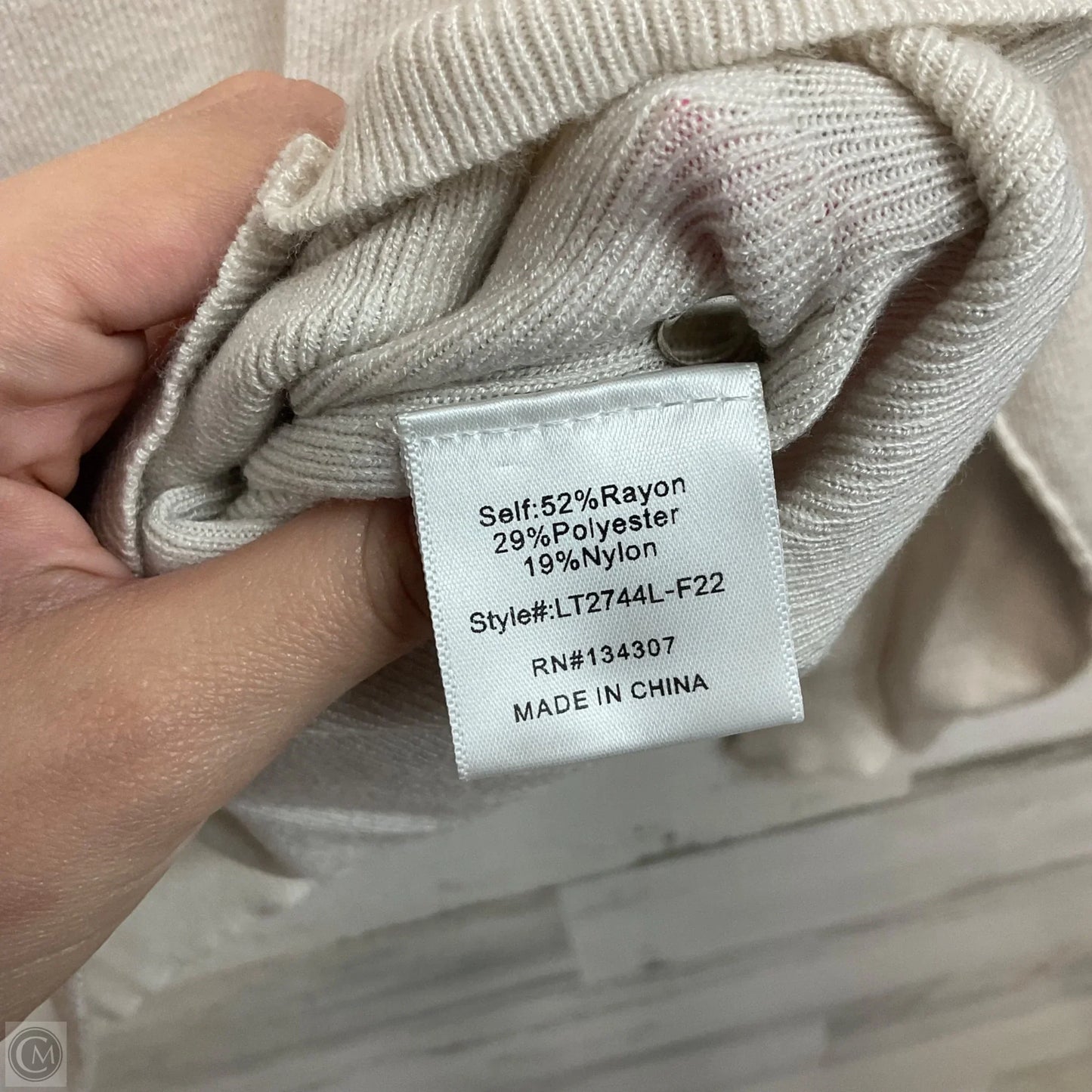 Sweater By Line & Dot In Cream, Size: S