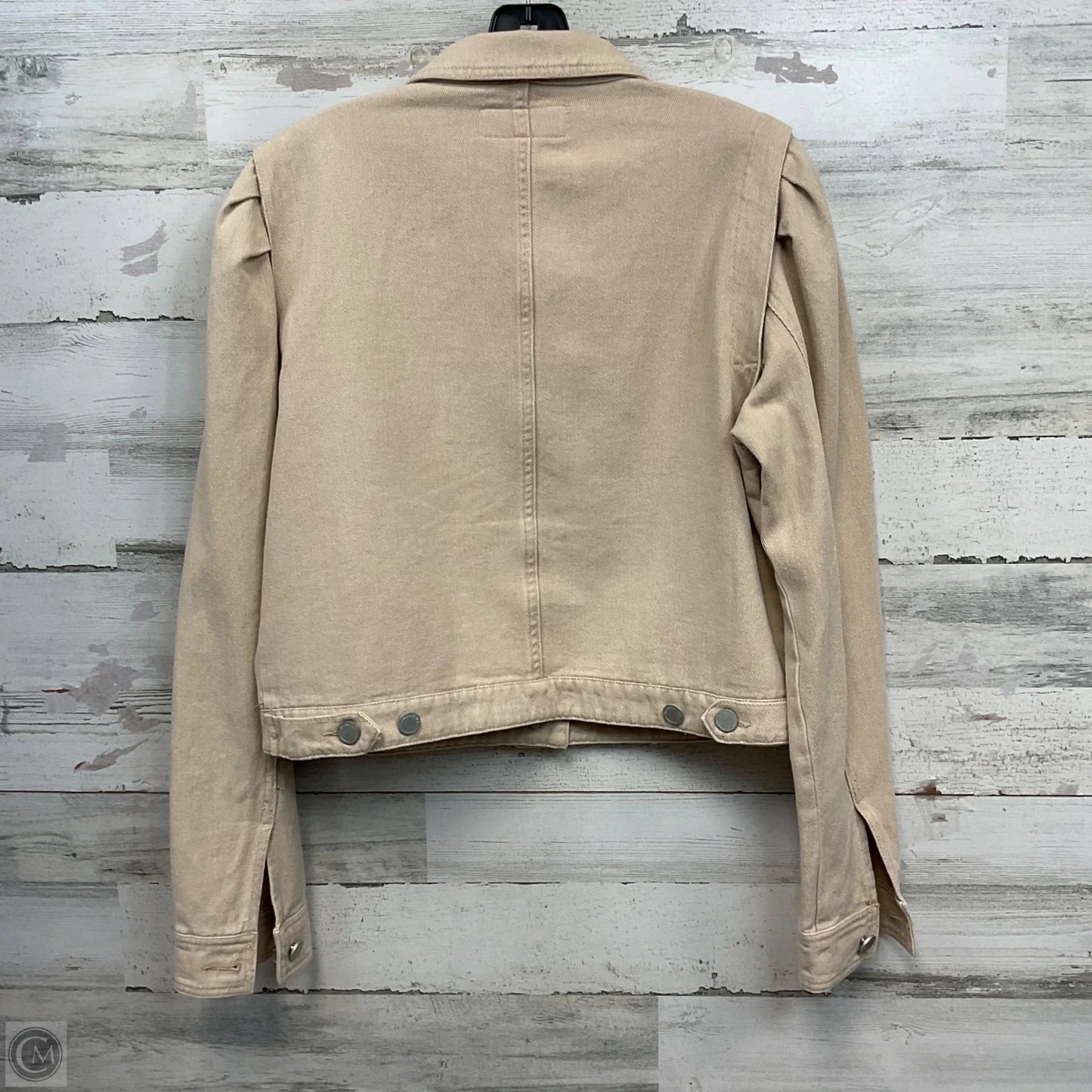 Jacket Denim By Blanknyc In Cream, Size: L