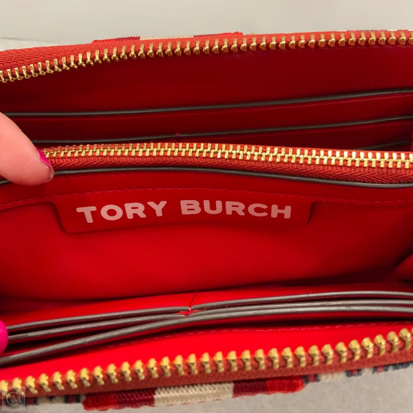 Wallet Designer By Tory Burch, Size: Large