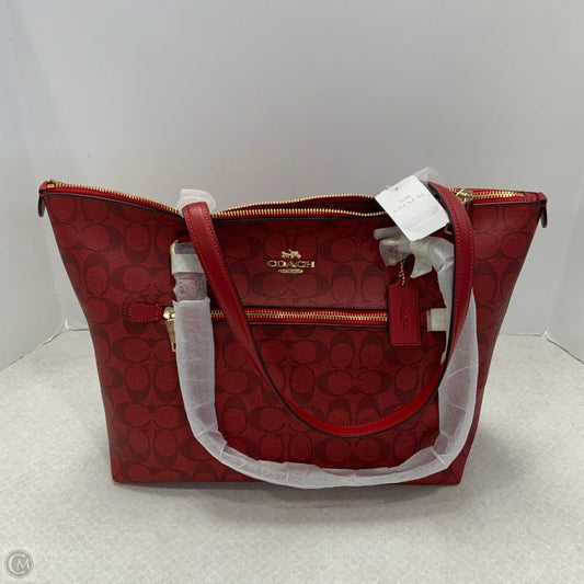 Handbag Designer By Coach, Size: Large