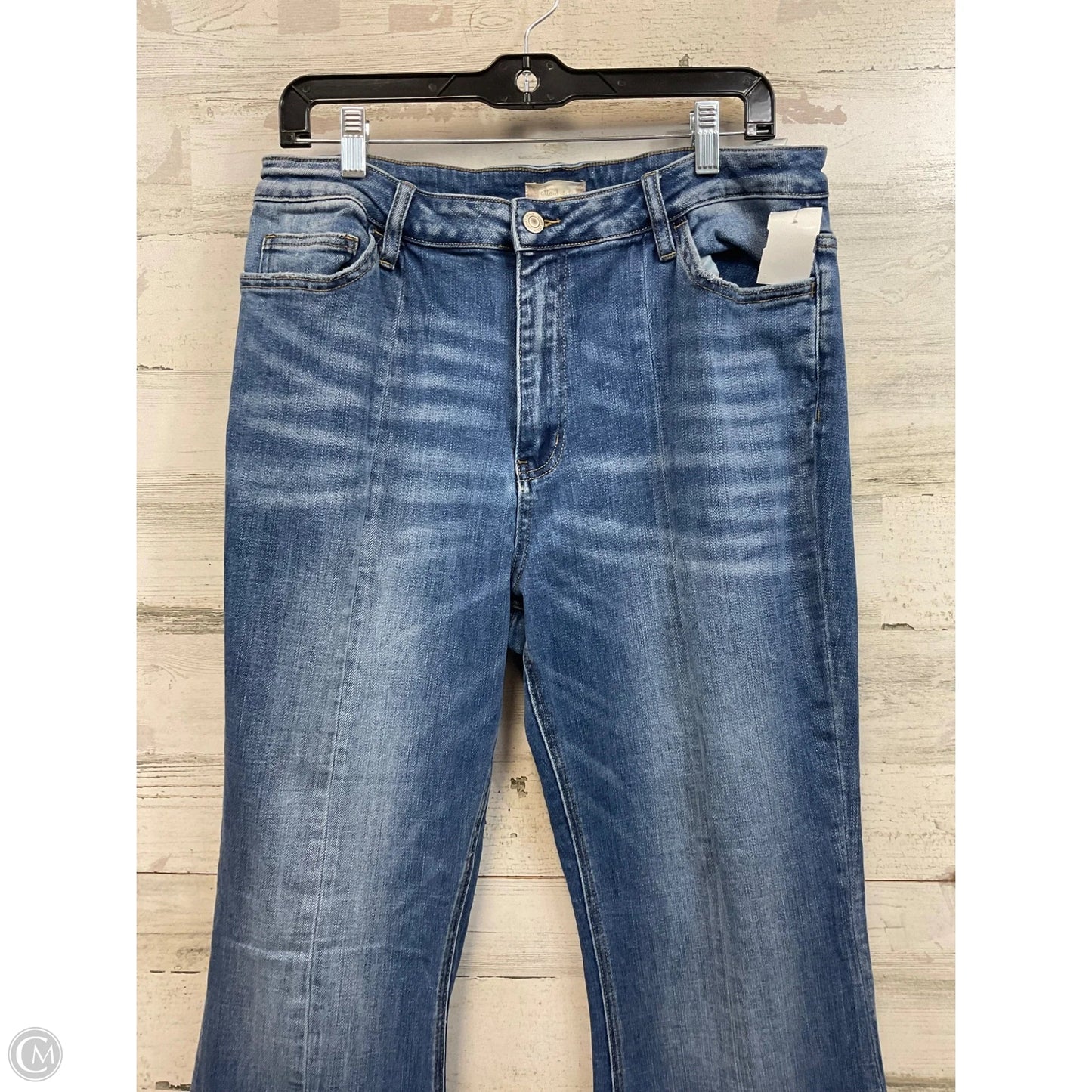 Jeans Flared By Altard State In Blue Denim, Size: 14