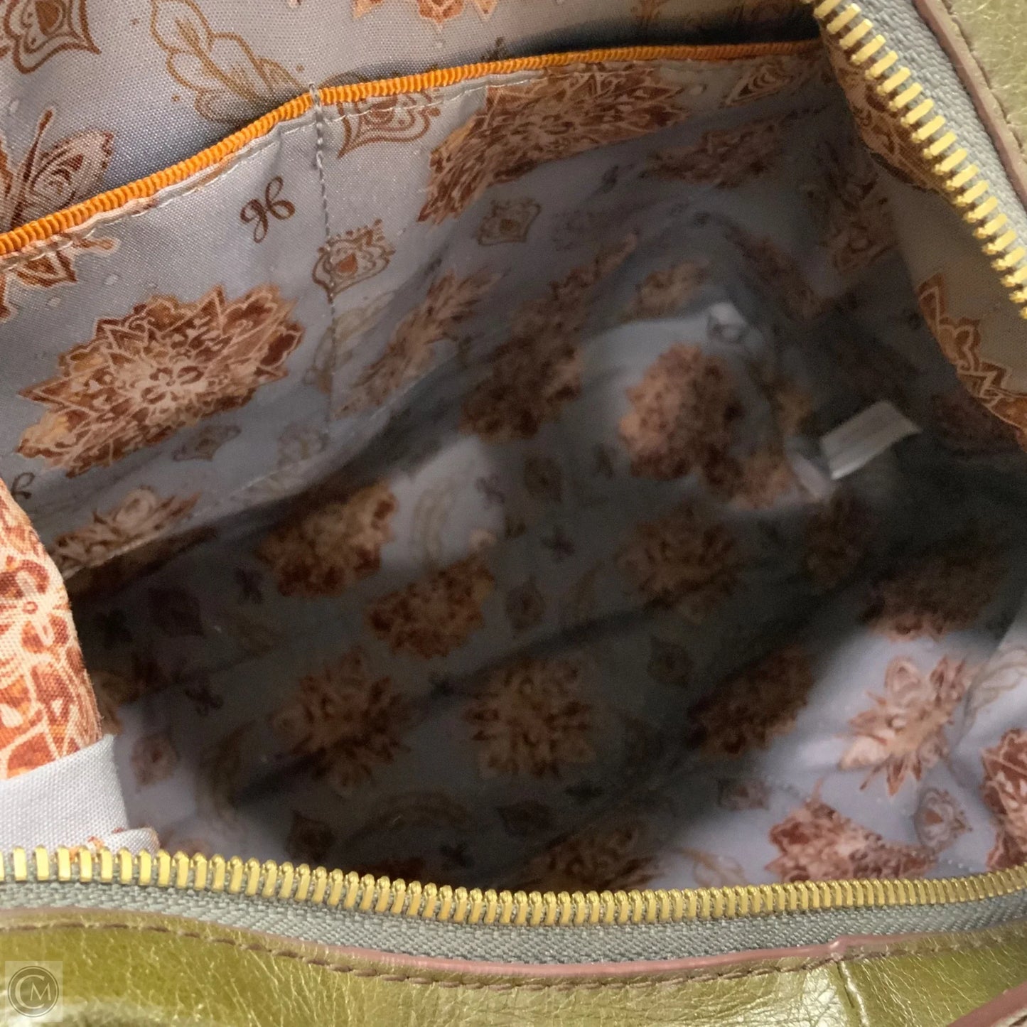 Handbag Leather By Hobo Intl, Size: Large