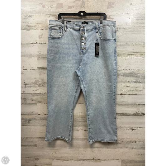 Jeans Boot Cut By Banana Republic In Blue Denim, Size: 20