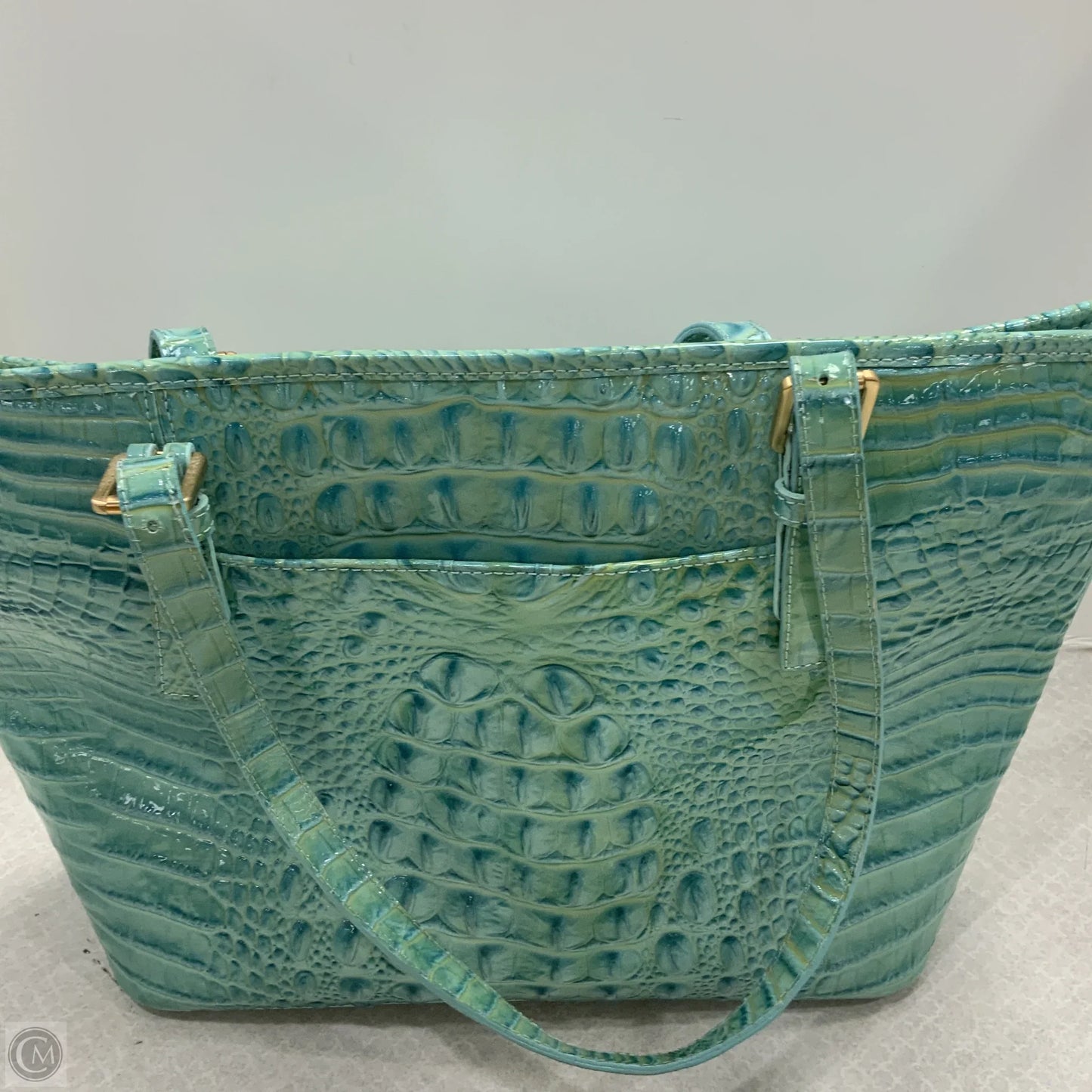 Handbag Designer By Brahmin, Size: Large