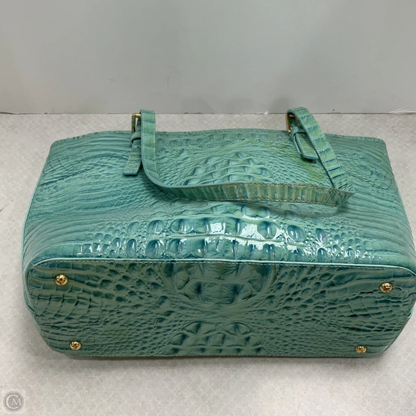 Handbag Designer By Brahmin, Size: Large