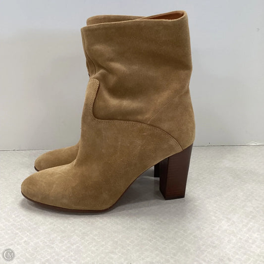Boots Ankle Heels By Polo Ralph Lauren In Brown, Size: 9