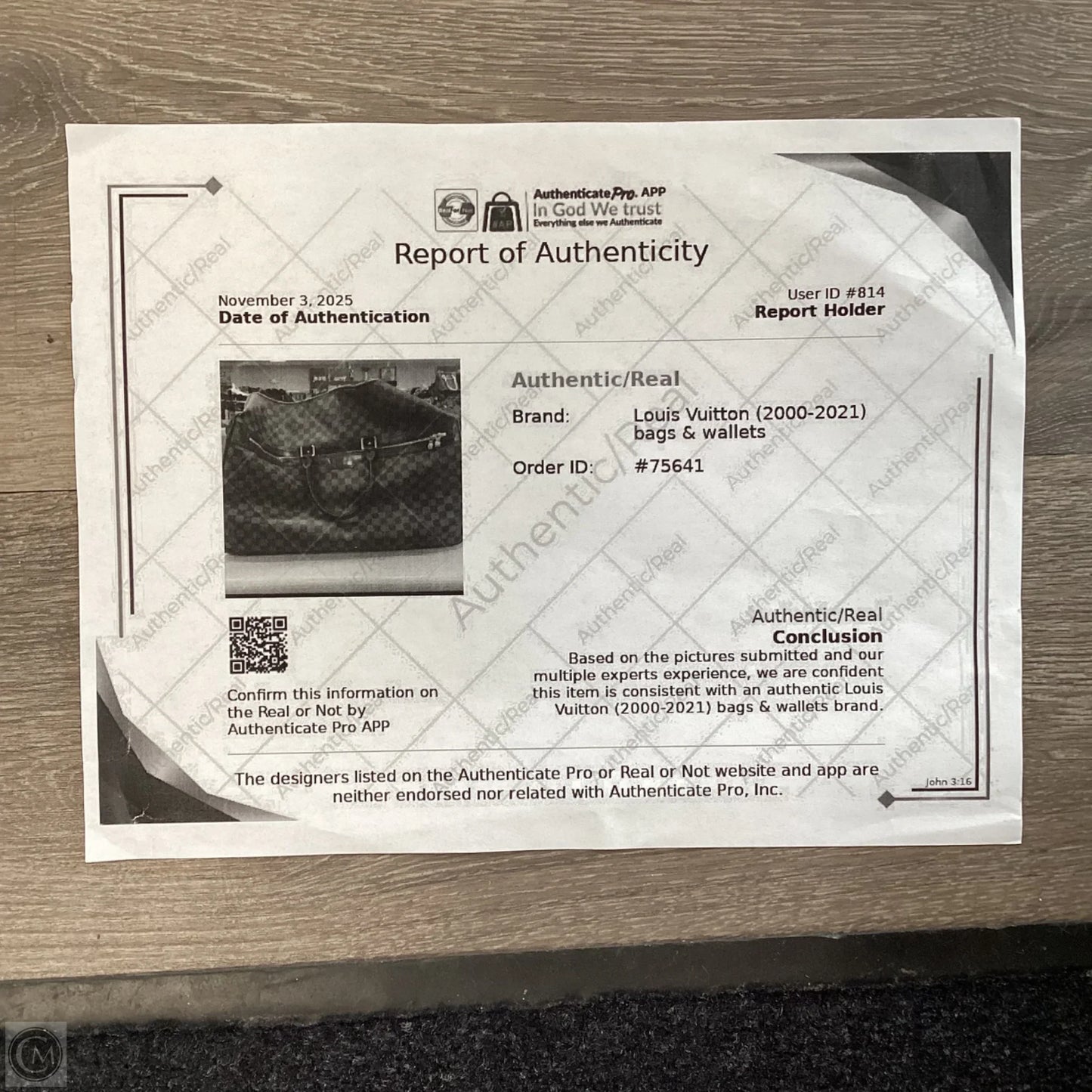 Luggage Luxury Designer By Louis Vuitton, Size: Large