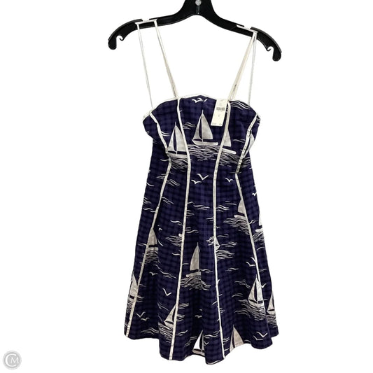 Dress Casual Short By Anthropologie In Purple, Size: M