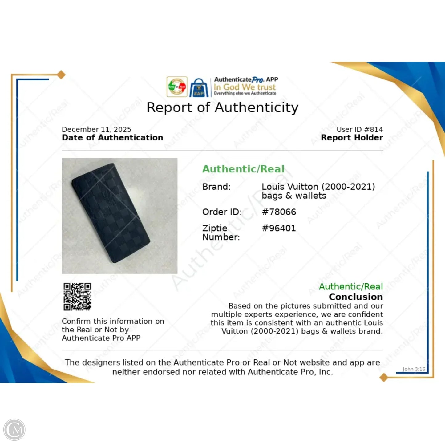 Wallet Luxury Designer By Louis Vuitton, Size: Large