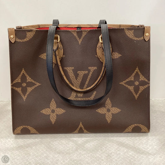 Handbag Luxury Designer By Louis Vuitton, Size: Large