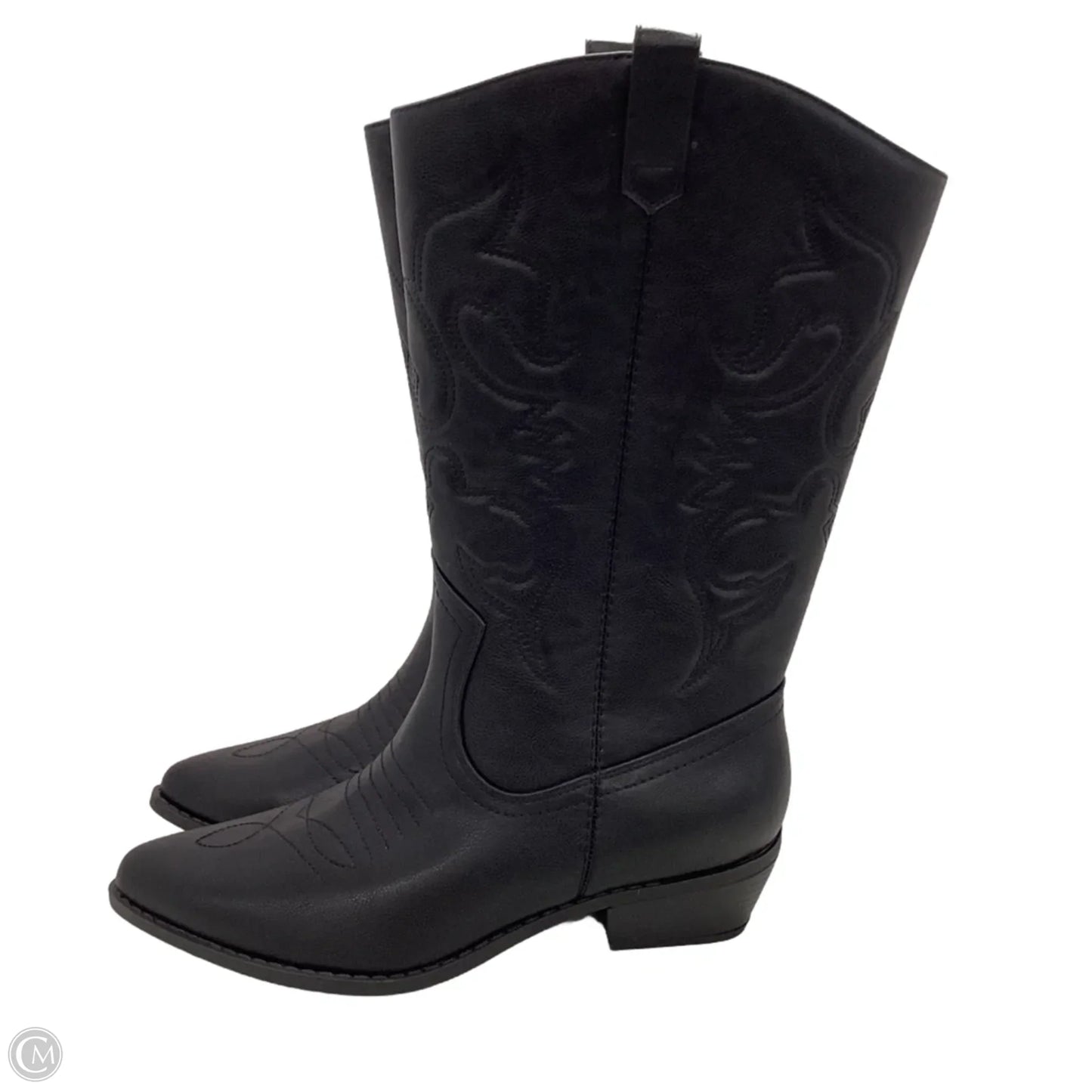 Boots Western By Dream Pairs In Black, Size: 11