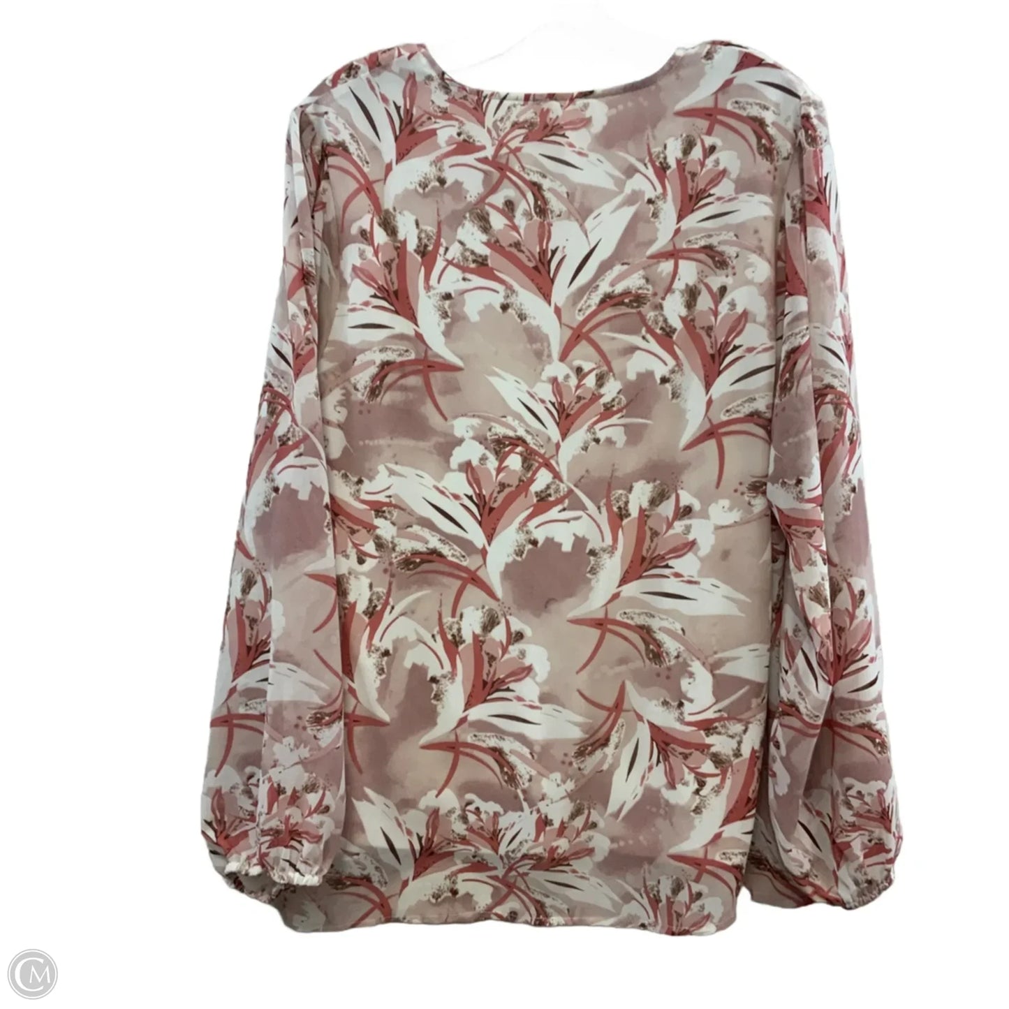 Top Long Sleeve By Jodifl In Pink, Size: L